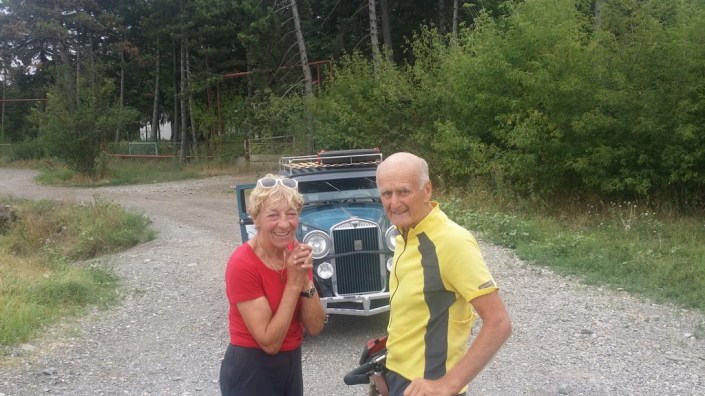 Bernd Friese und Heidi Hetzer