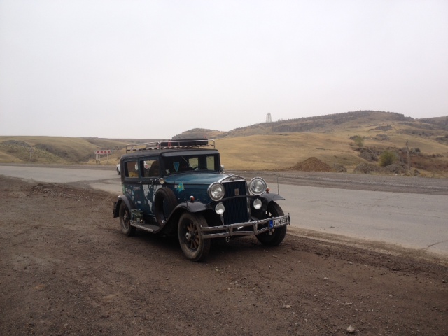 Hudo ist wieder auf Achse